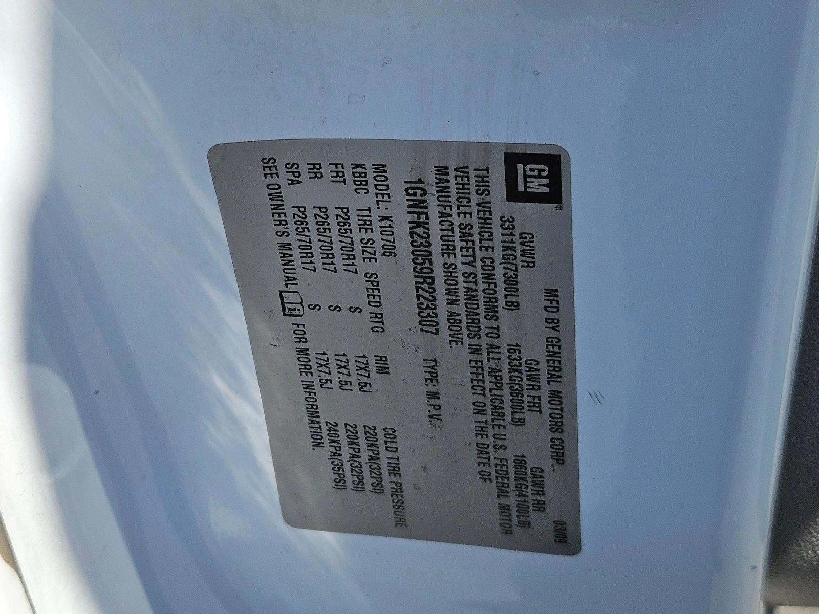 2009 Chevrolet Tahoe LT w/2LT