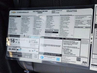 2026 Chevrolet Suburban High Country