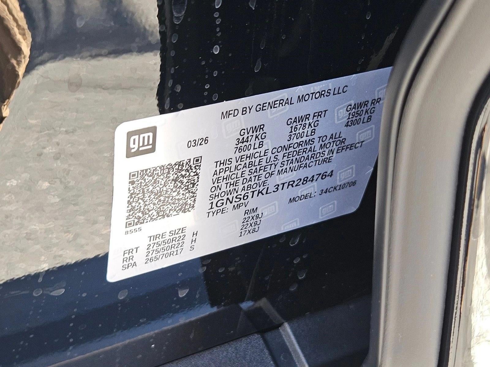 2026 Chevrolet Tahoe High Country