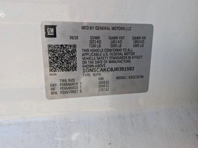 2018 Chevrolet Tahoe LS