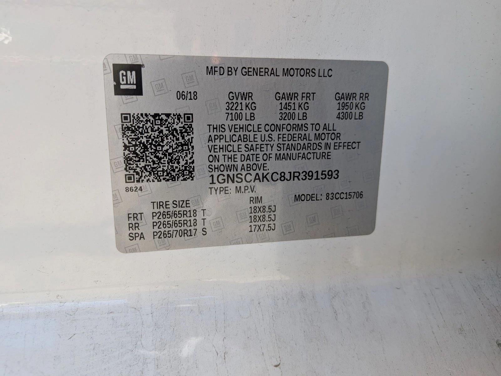 2018 Chevrolet Tahoe LS