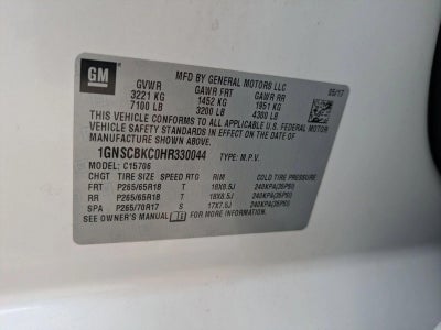 2017 Chevrolet Tahoe LT