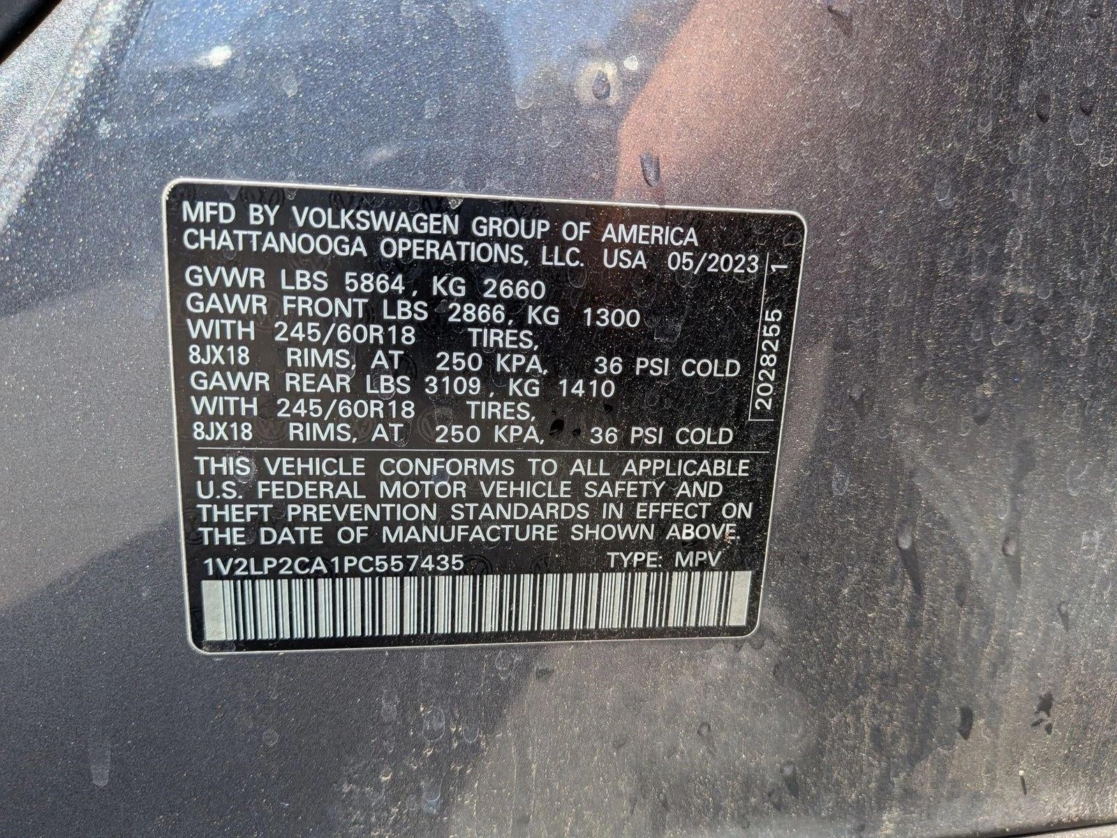 2023 Volkswagen Atlas 2.0T SE