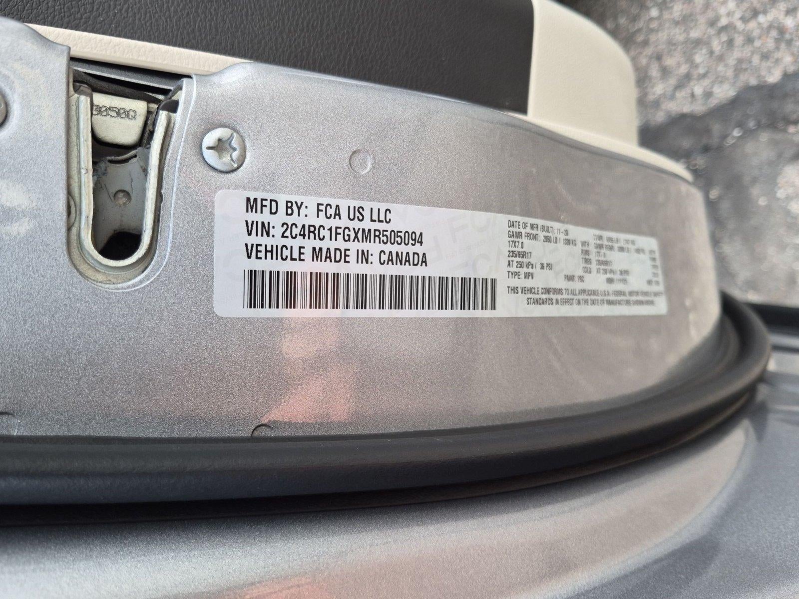 2021 Chrysler Pacifica Touring