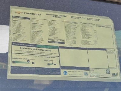 2026 Chevrolet Silverado 2500 HD Custom