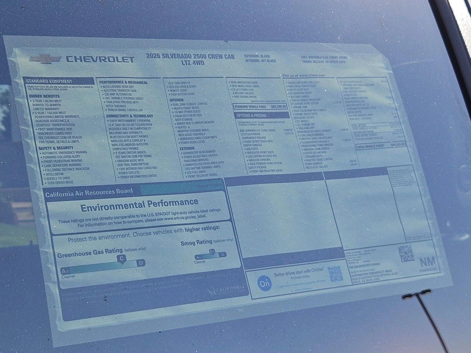 2026 Chevrolet Silverado 2500 HD LTZ