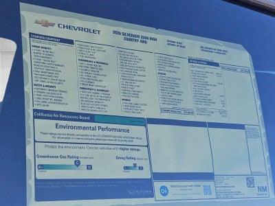 2026 Chevrolet Silverado 2500 HD High Country