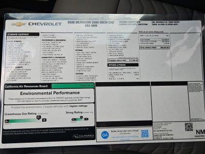2026 Chevrolet Silverado 2500 HD ZR2