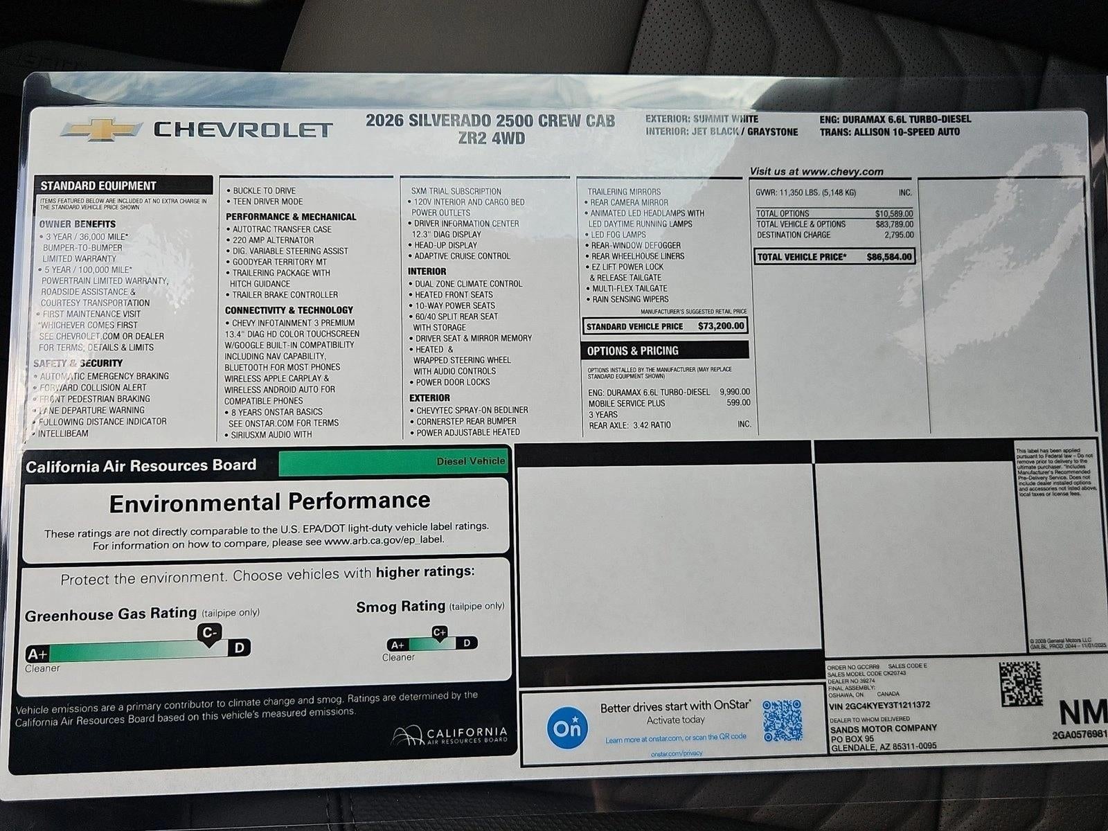 2026 Chevrolet Silverado 2500 HD ZR2