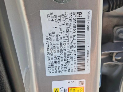 2023 Honda Civic Sedan Sport