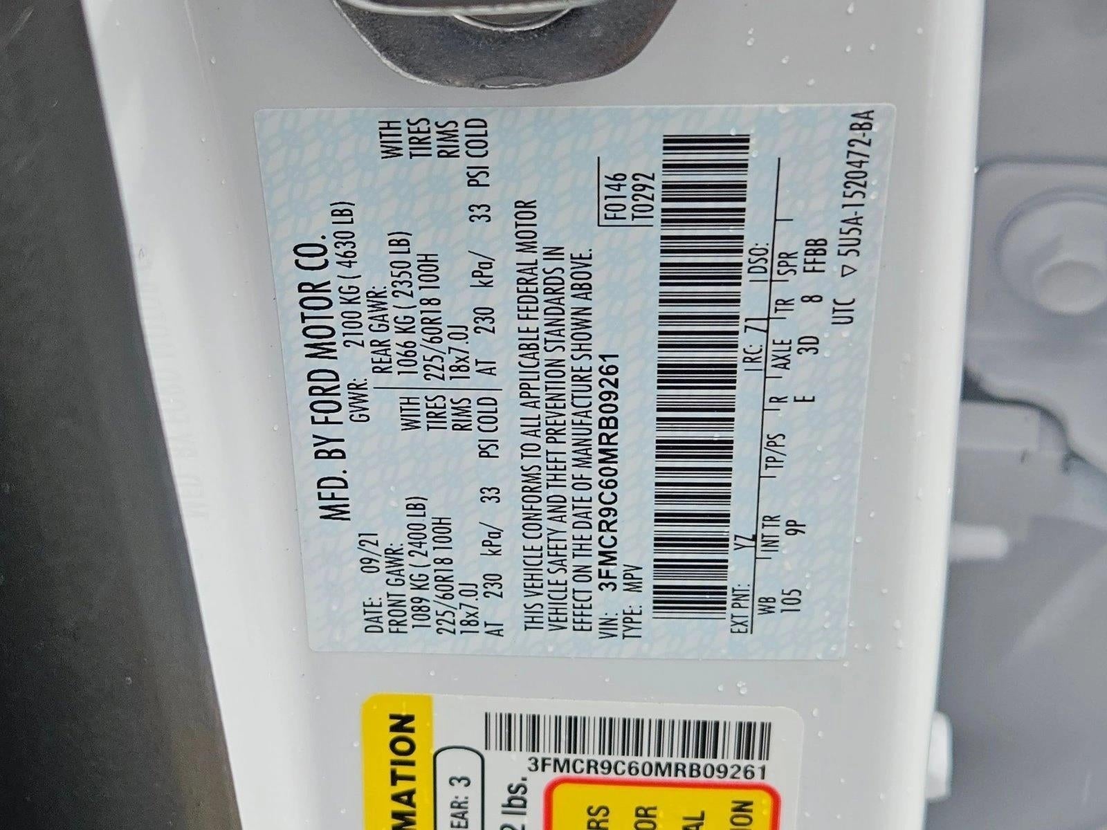 2021 Ford Bronco Sport Outer Banks