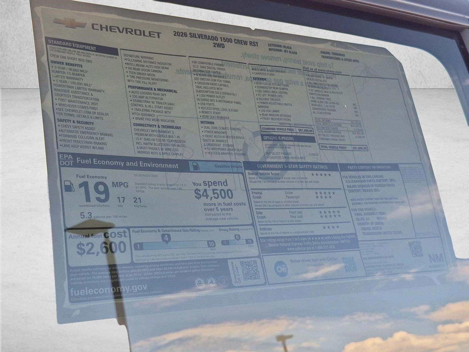 2026 Chevrolet Silverado 1500 RST