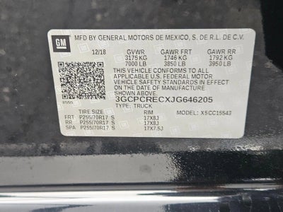 2018 Chevrolet Silverado 1500 LT