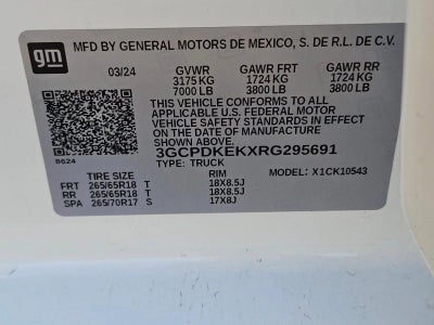 2024 Chevrolet Silverado 1500 LT