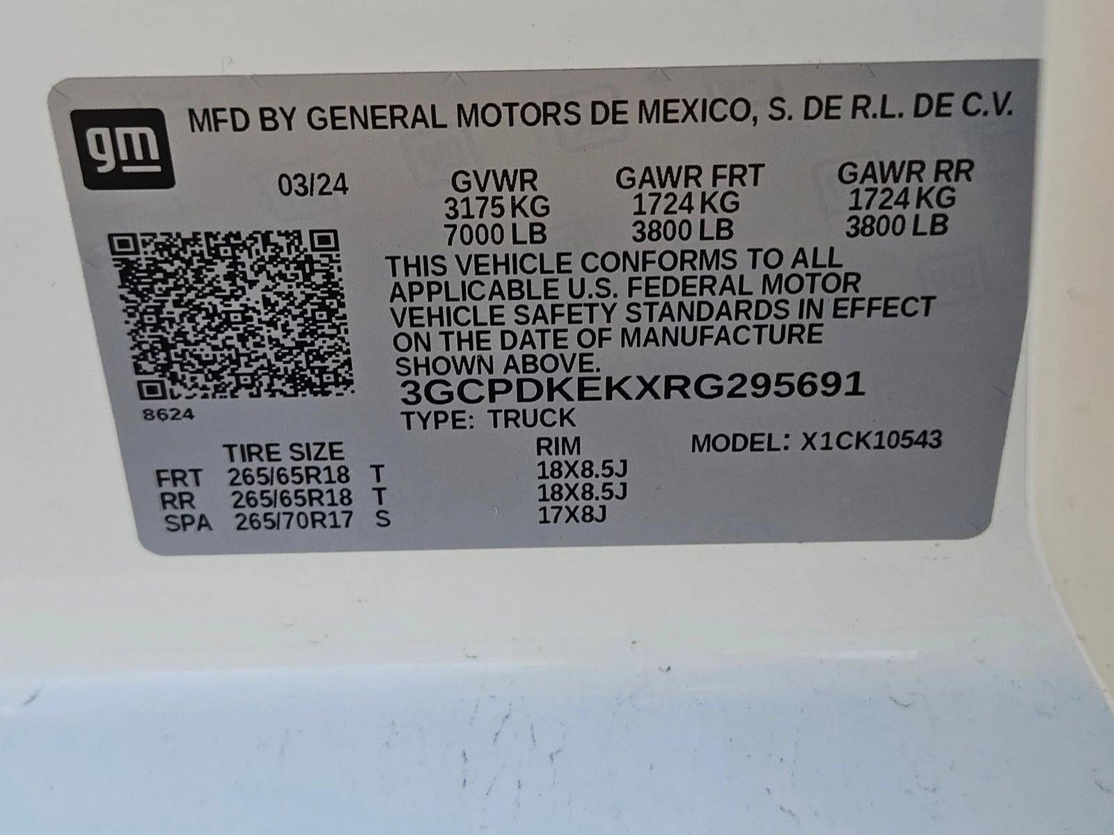 2024 Chevrolet Silverado 1500 LT