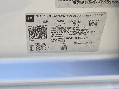 2020 Chevrolet Silverado 1500 LT