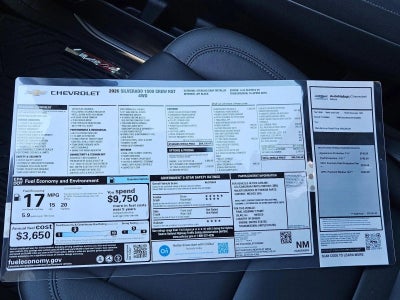 2026 Chevrolet Silverado 1500 RST