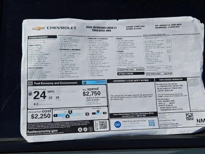 2026 Chevrolet Silverado 1500 LT Trail Boss