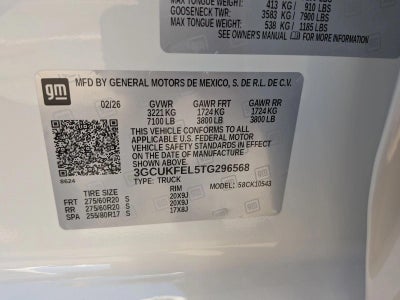 2026 Chevrolet Silverado 1500 LT Trail Boss