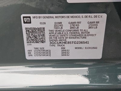 2026 Chevrolet Silverado 1500 ZR2