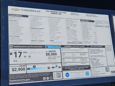 2026 Chevrolet Silverado 1500 High Country