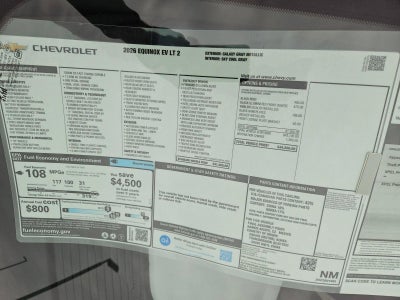 2026 Chevrolet Equinox EV LT