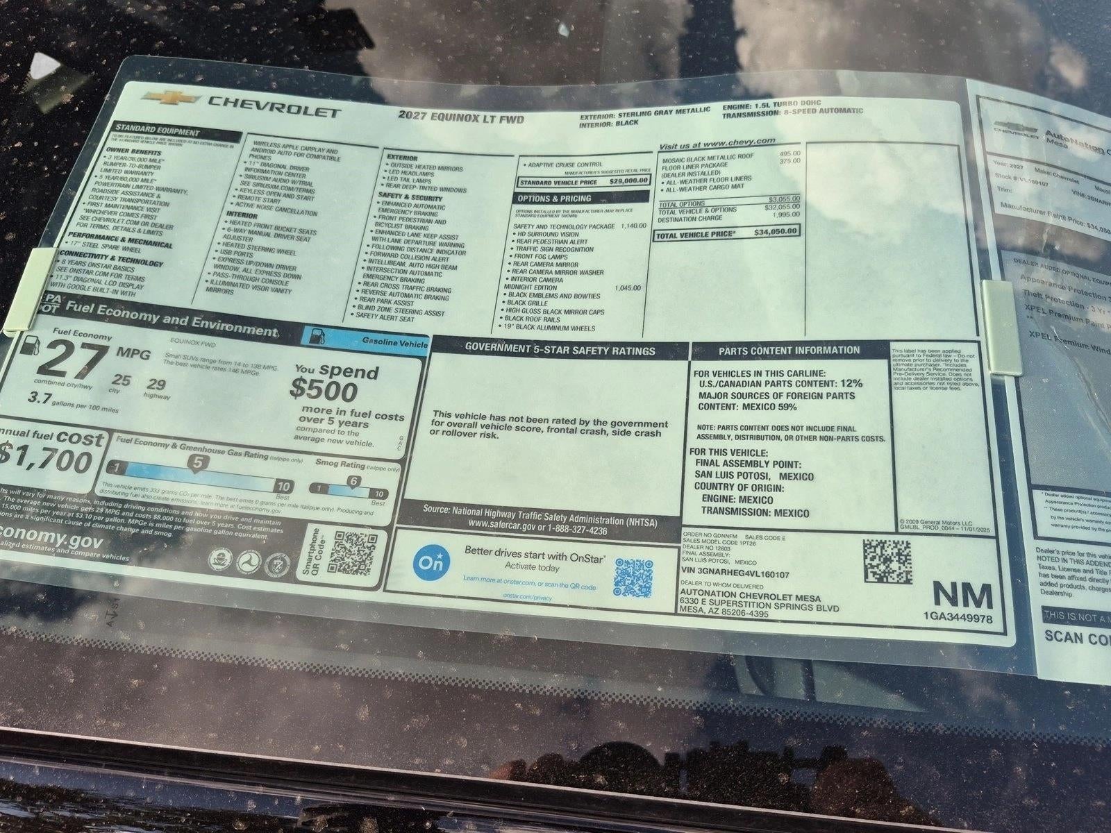 2027 Chevrolet Equinox LT