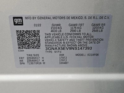 2022 Chevrolet Equinox LS