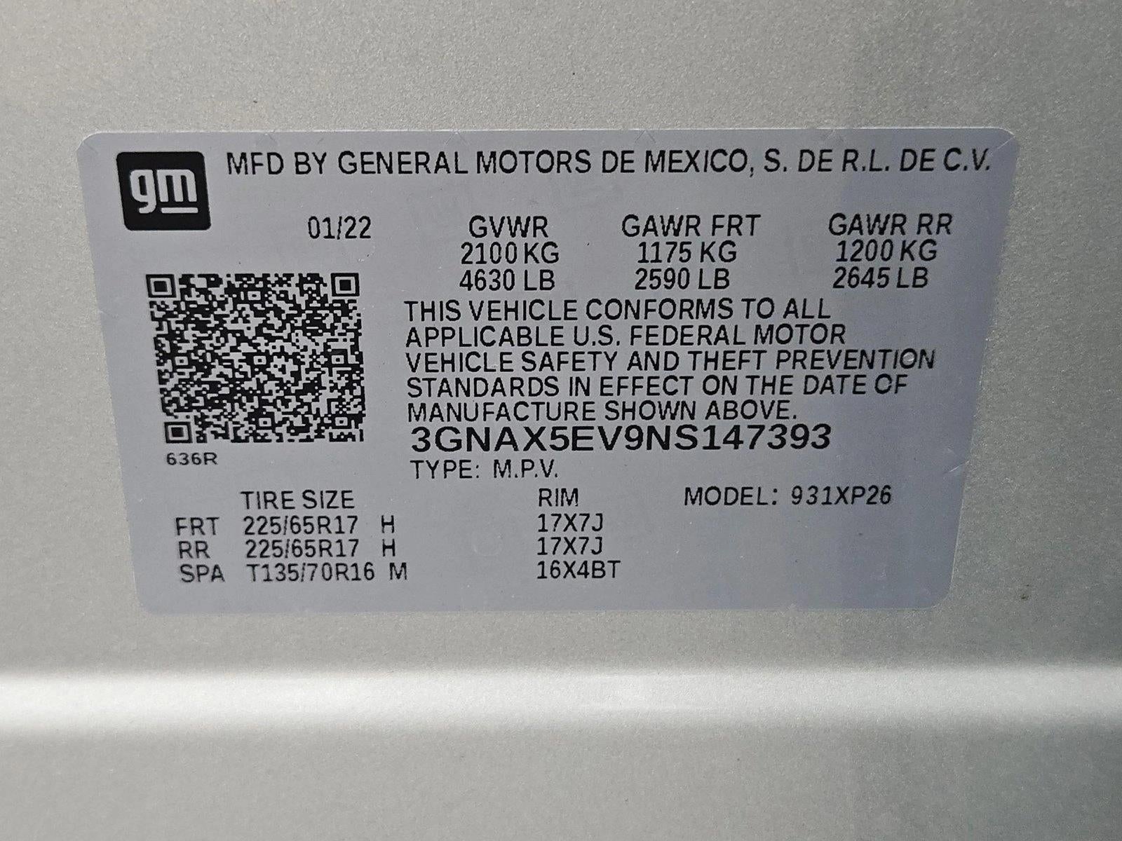 2022 Chevrolet Equinox LS