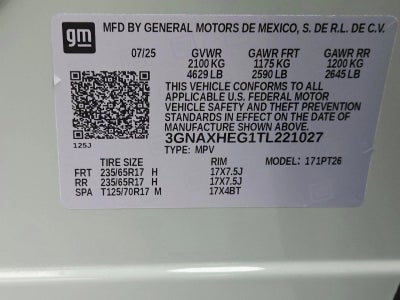 2026 Chevrolet Equinox LT