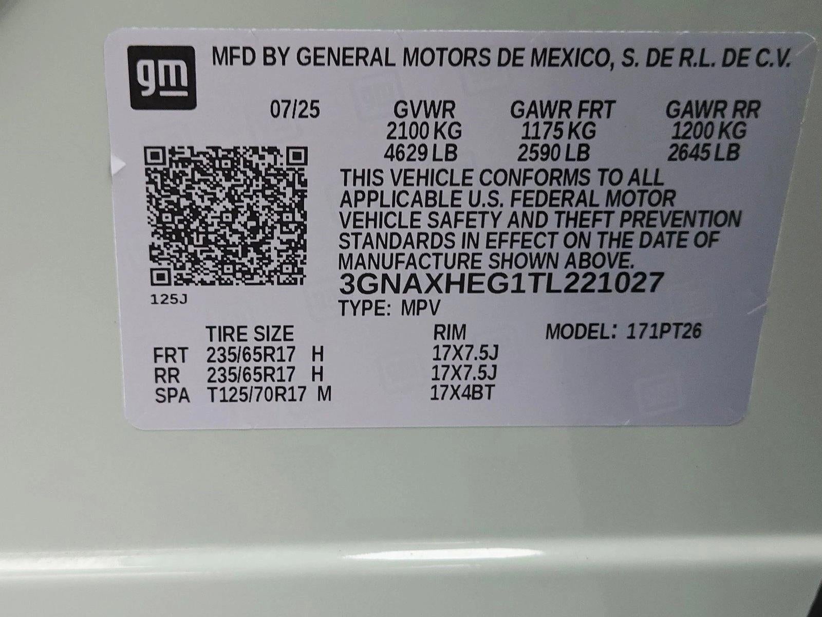 2026 Chevrolet Equinox LT