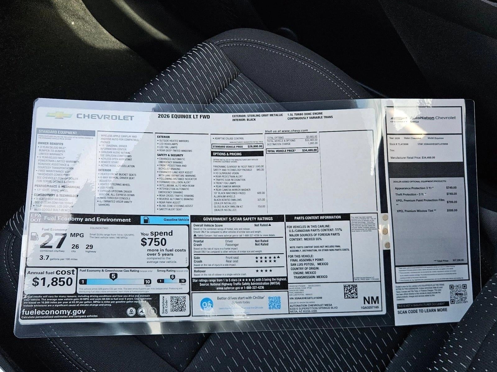 2026 Chevrolet Equinox LT