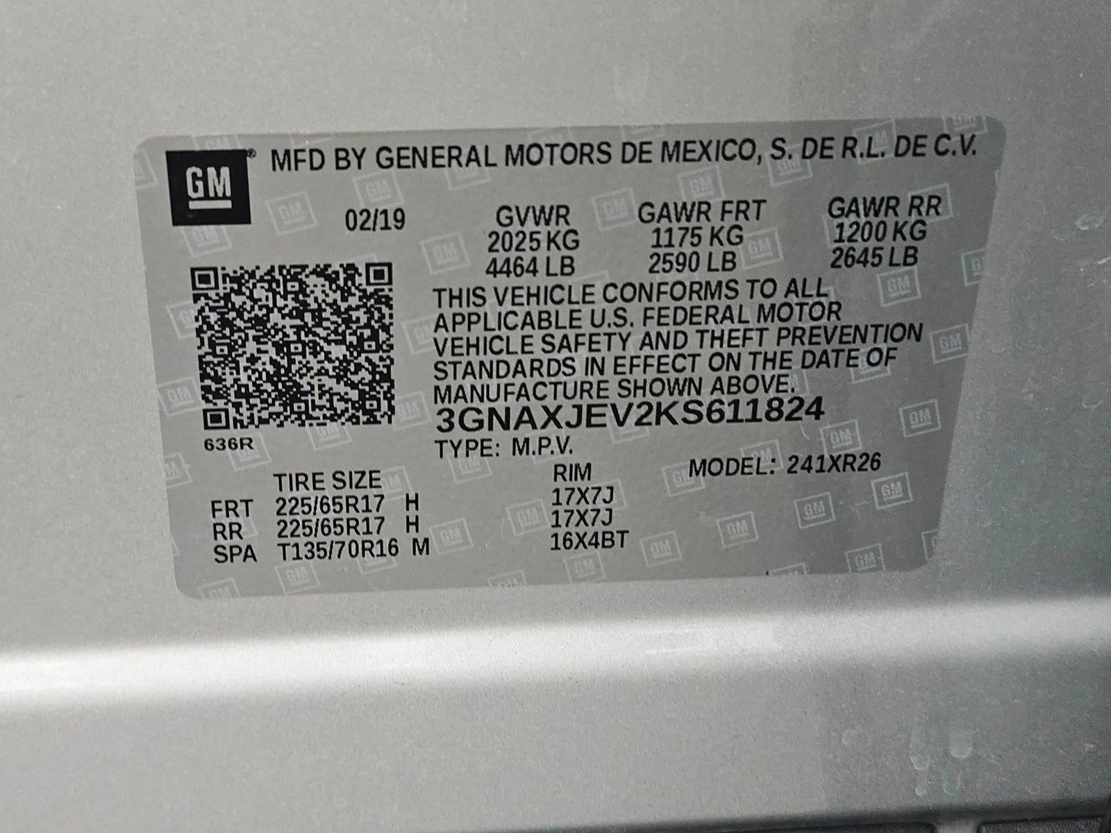 2019 Chevrolet Equinox LT