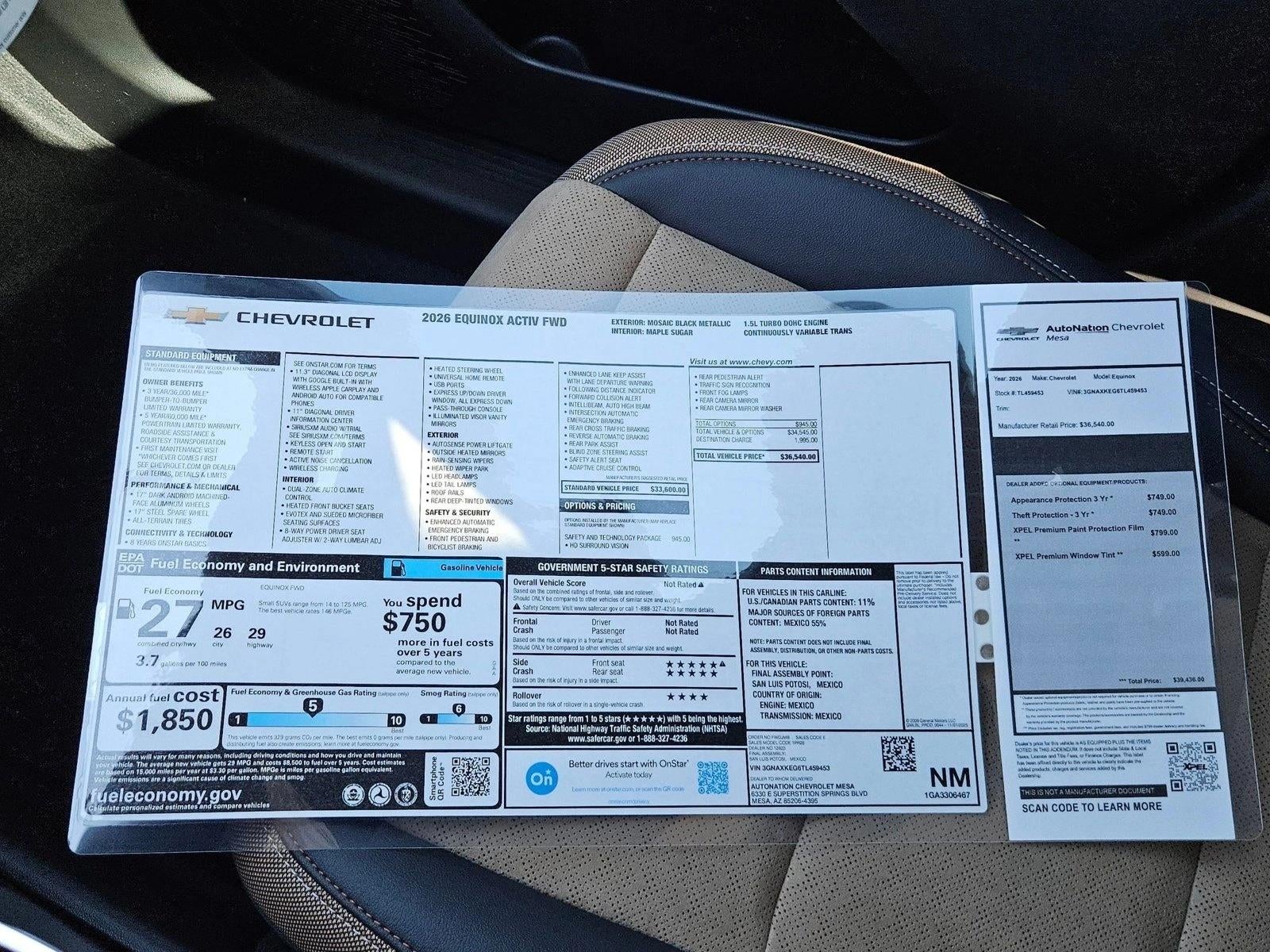 2026 Chevrolet Equinox ACTIV