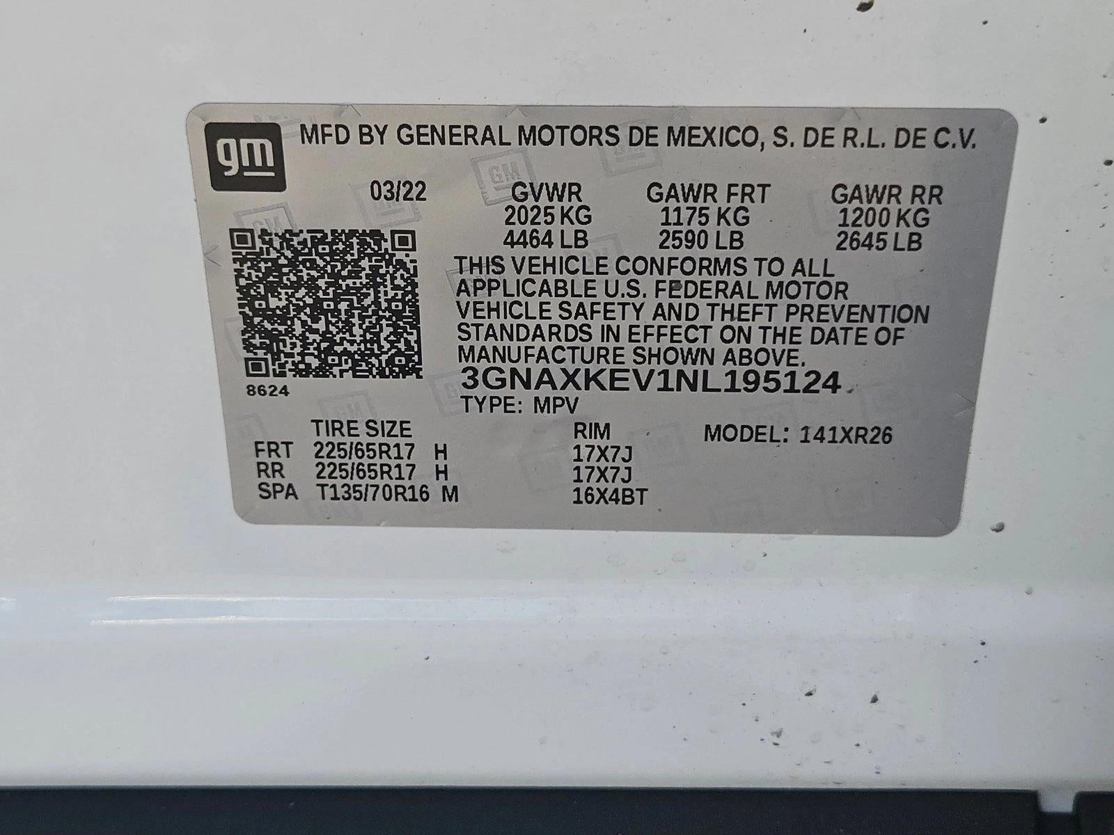 2022 Chevrolet Equinox LT