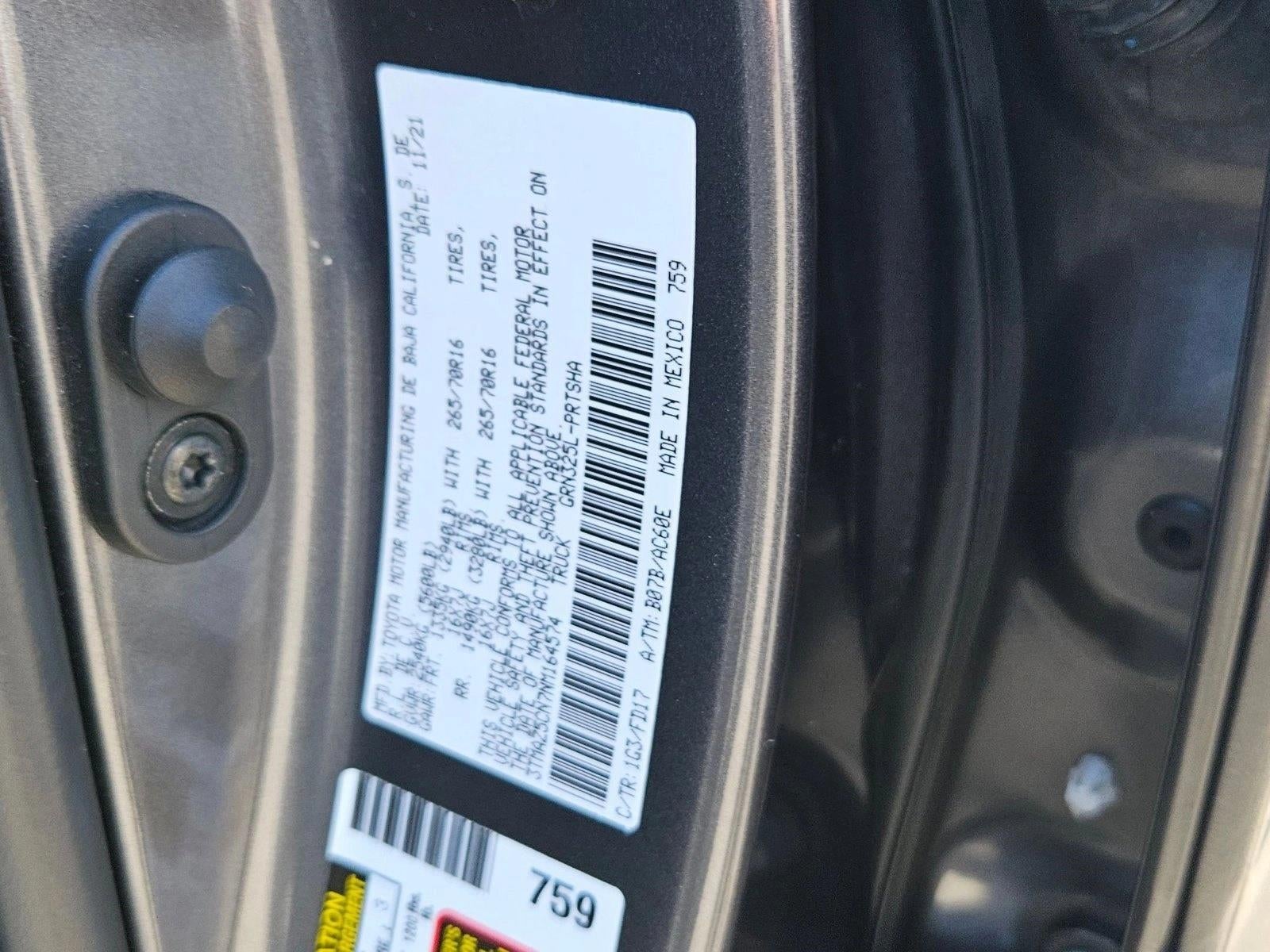 2022 Toyota Tacoma 2WD TRD Off Road