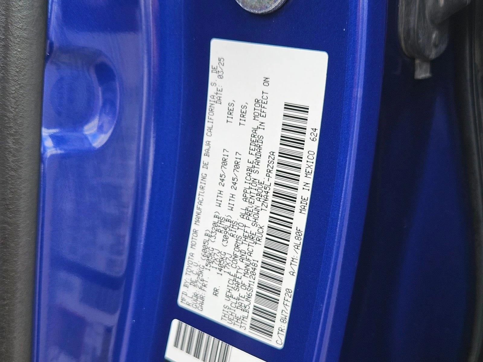 2025 Toyota Tacoma SR5