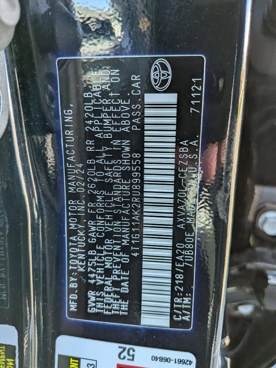 2024 Toyota Camry SE