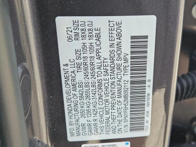 2021 Honda Pilot EX-L