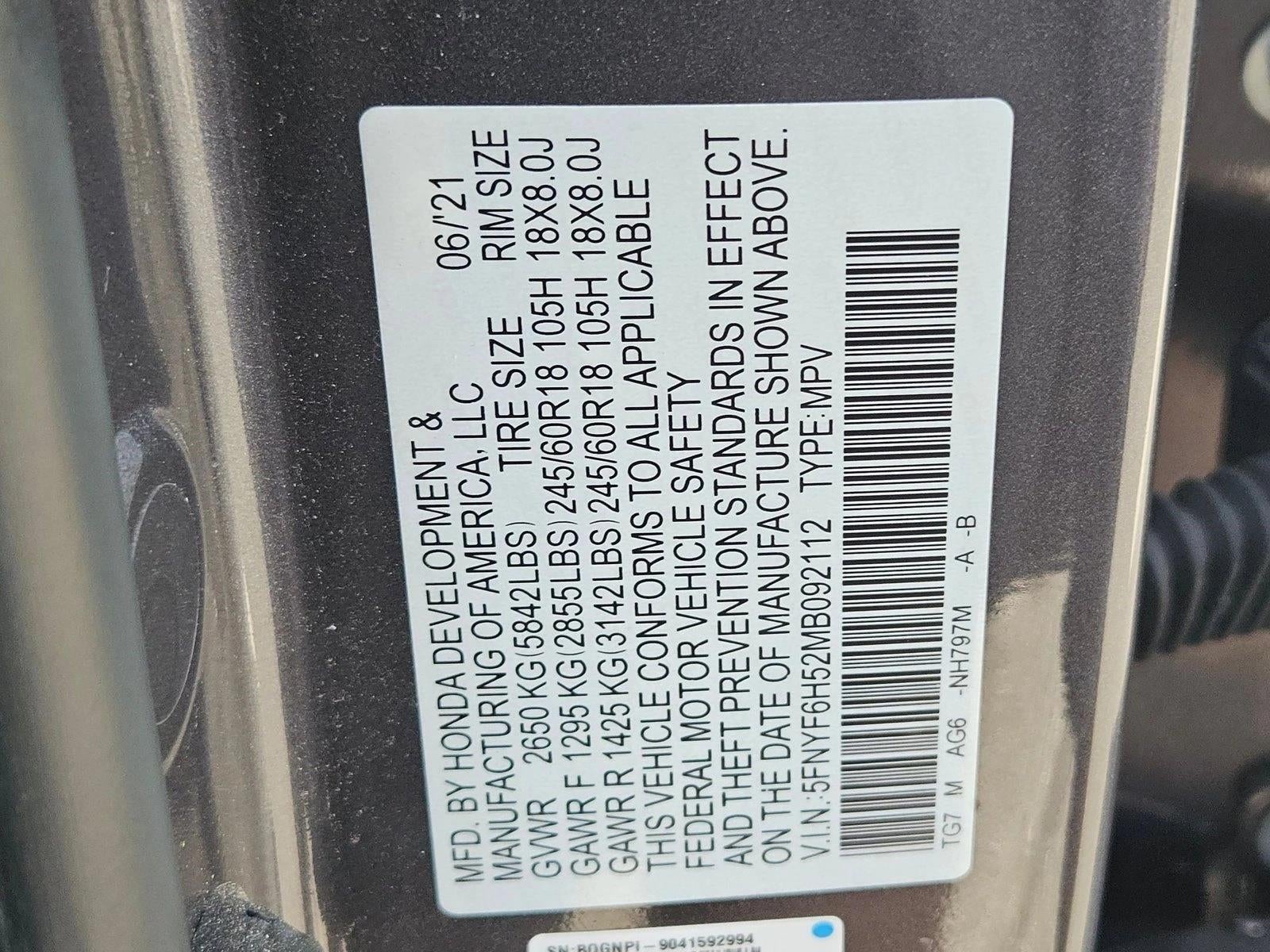 2021 Honda Pilot EX-L