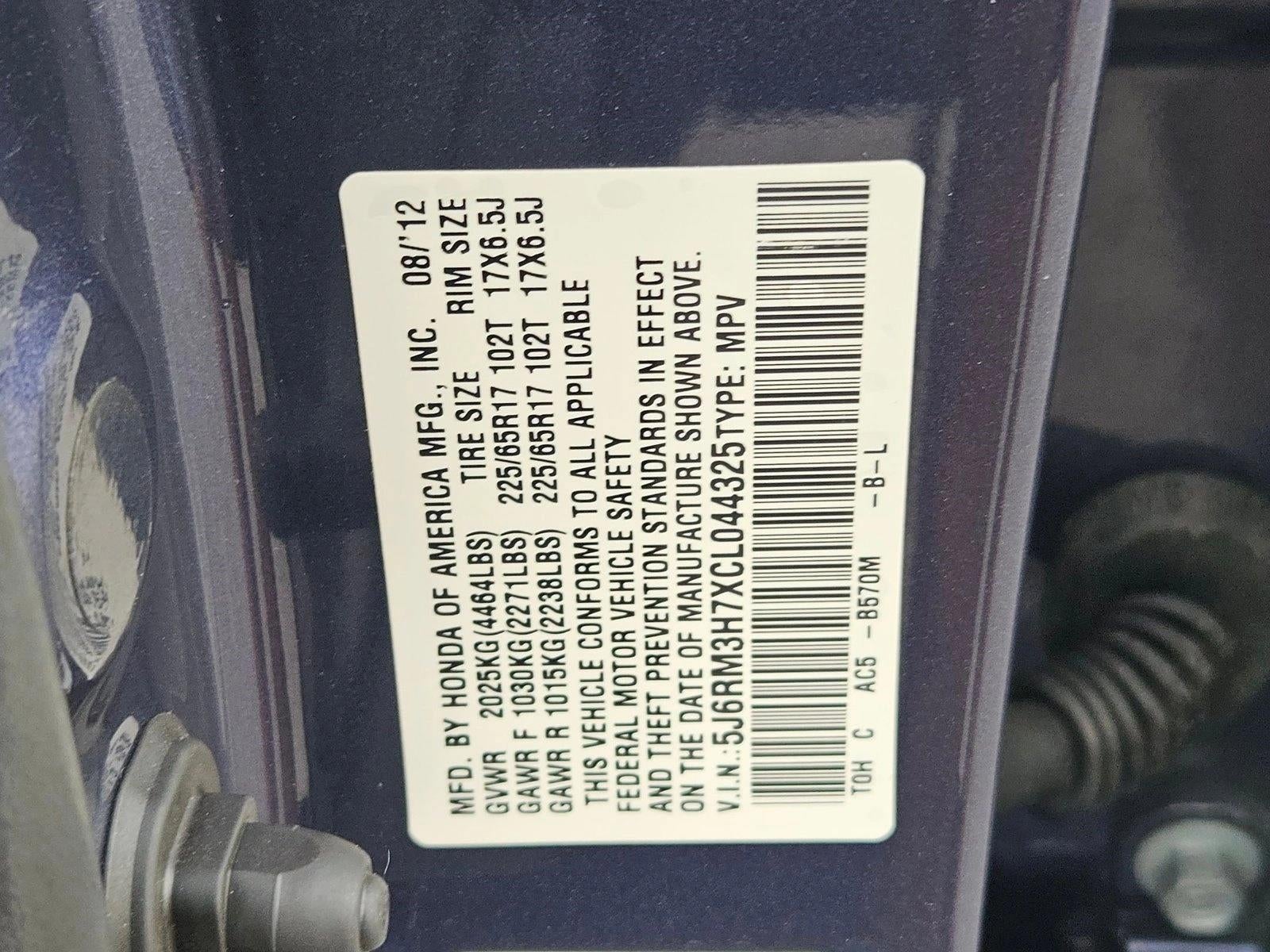 2012 Honda CR-V EX-L