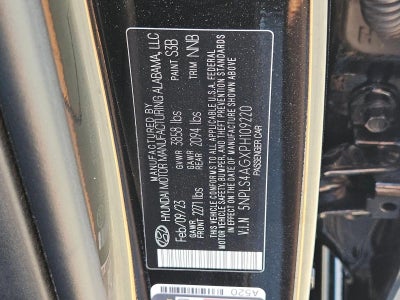 2023 Hyundai Elantra SEL