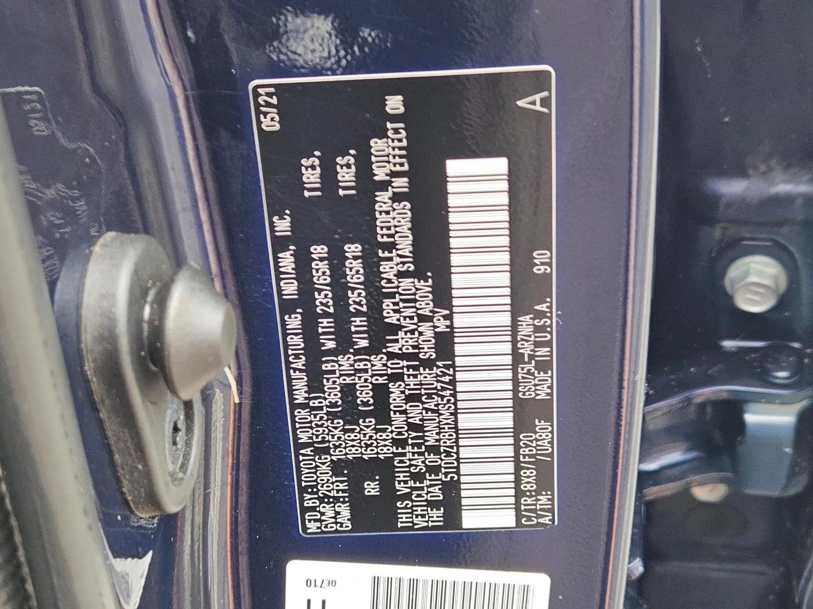 2021 Toyota Highlander L