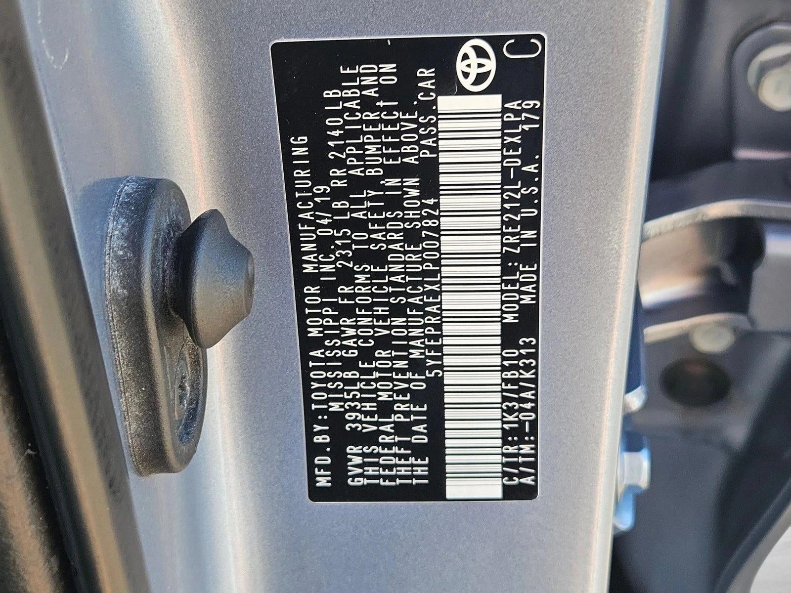 2020 Toyota Corolla LE