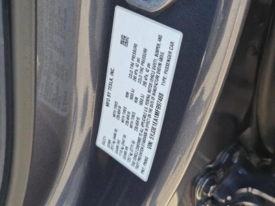 2021 Tesla Model 3 Standard Range Plus