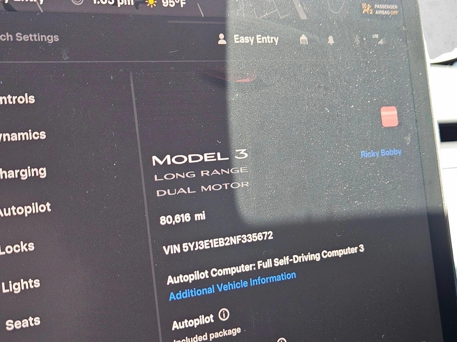 2022 Tesla Model 3 Long Range