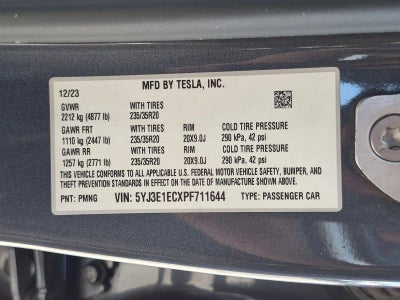 2023 Tesla Model 3 Performance