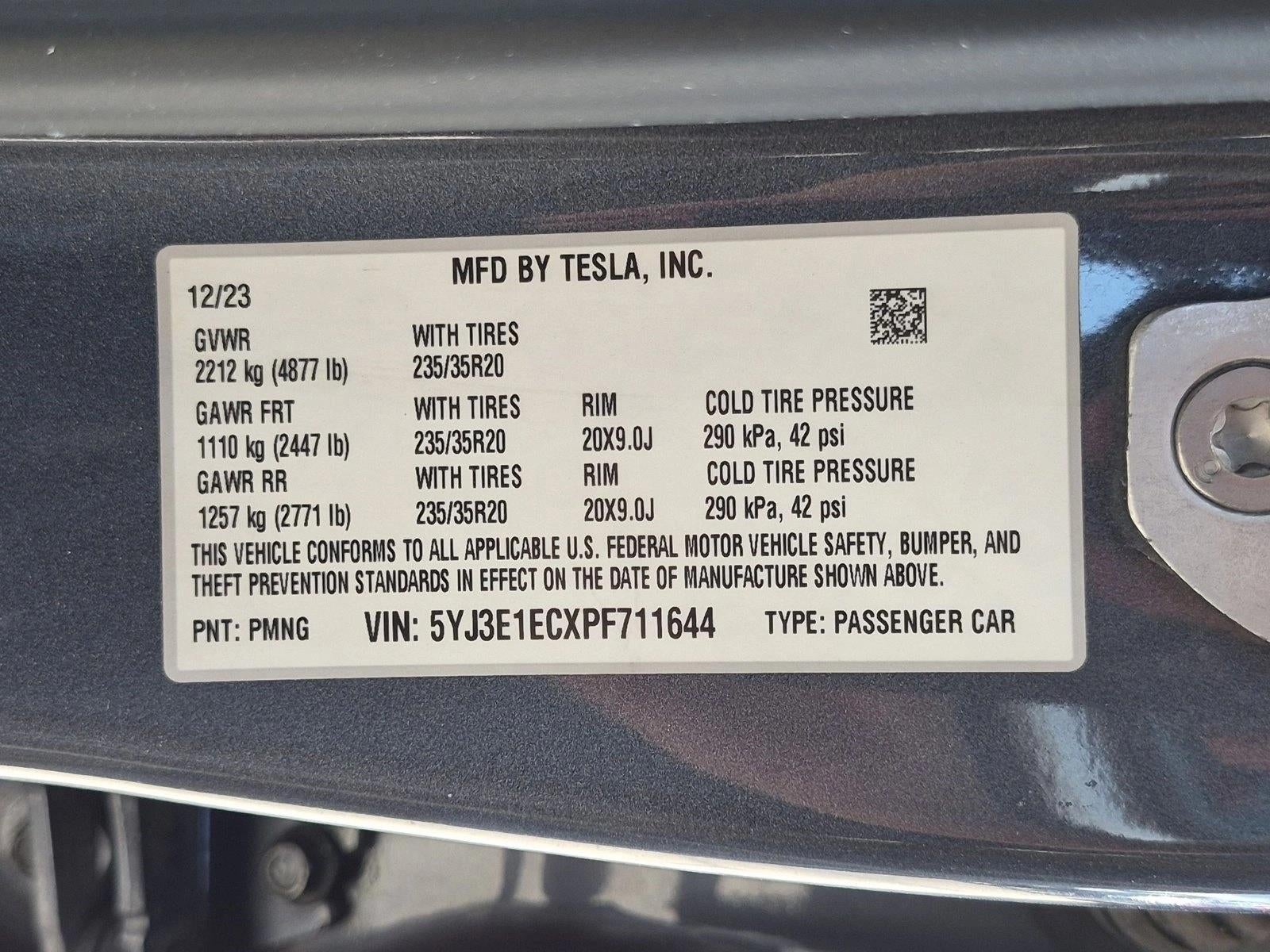 2023 Tesla Model 3 Performance