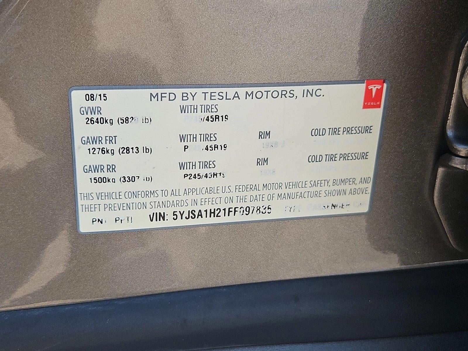 2015 Tesla Model S 85D