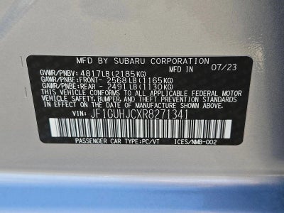 2024 Subaru Impreza RS